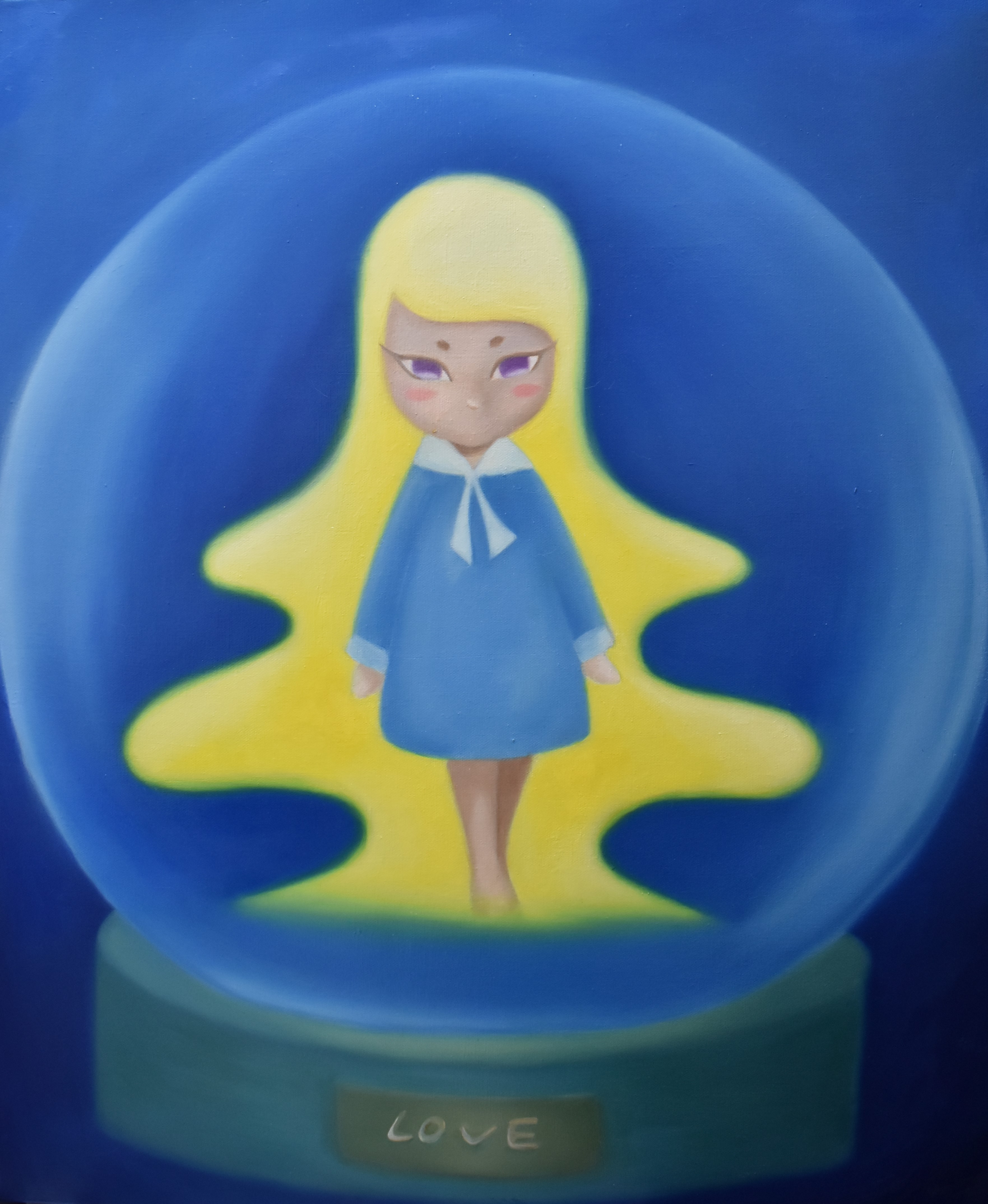 Xiao Yazhu, The crystal ball Xiao Yazhu, The crystal ball