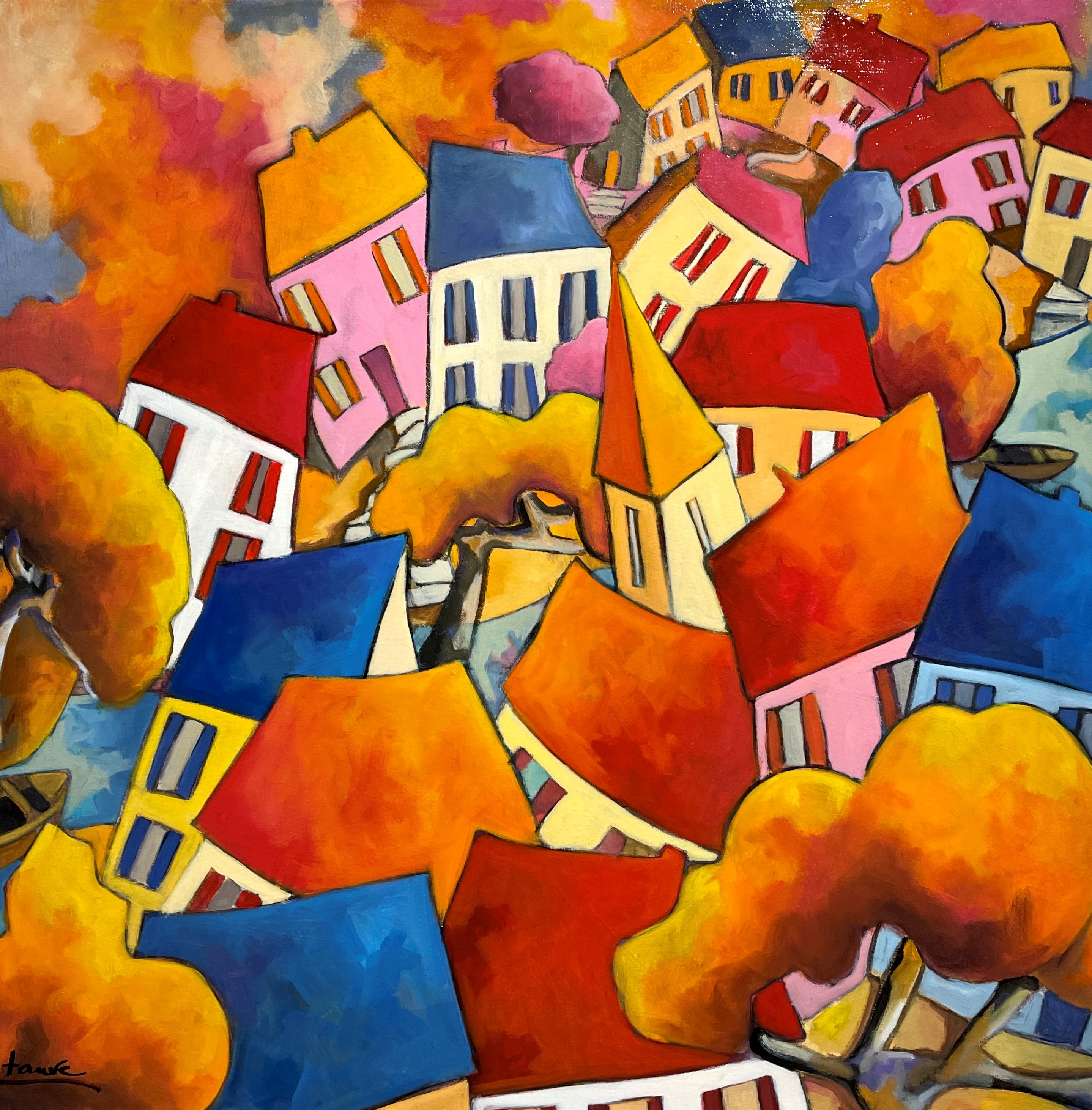 Martine Fauve Dechavanne, Les grandes vacances Martine Fauve Dechavanne, Les grandes vacances
