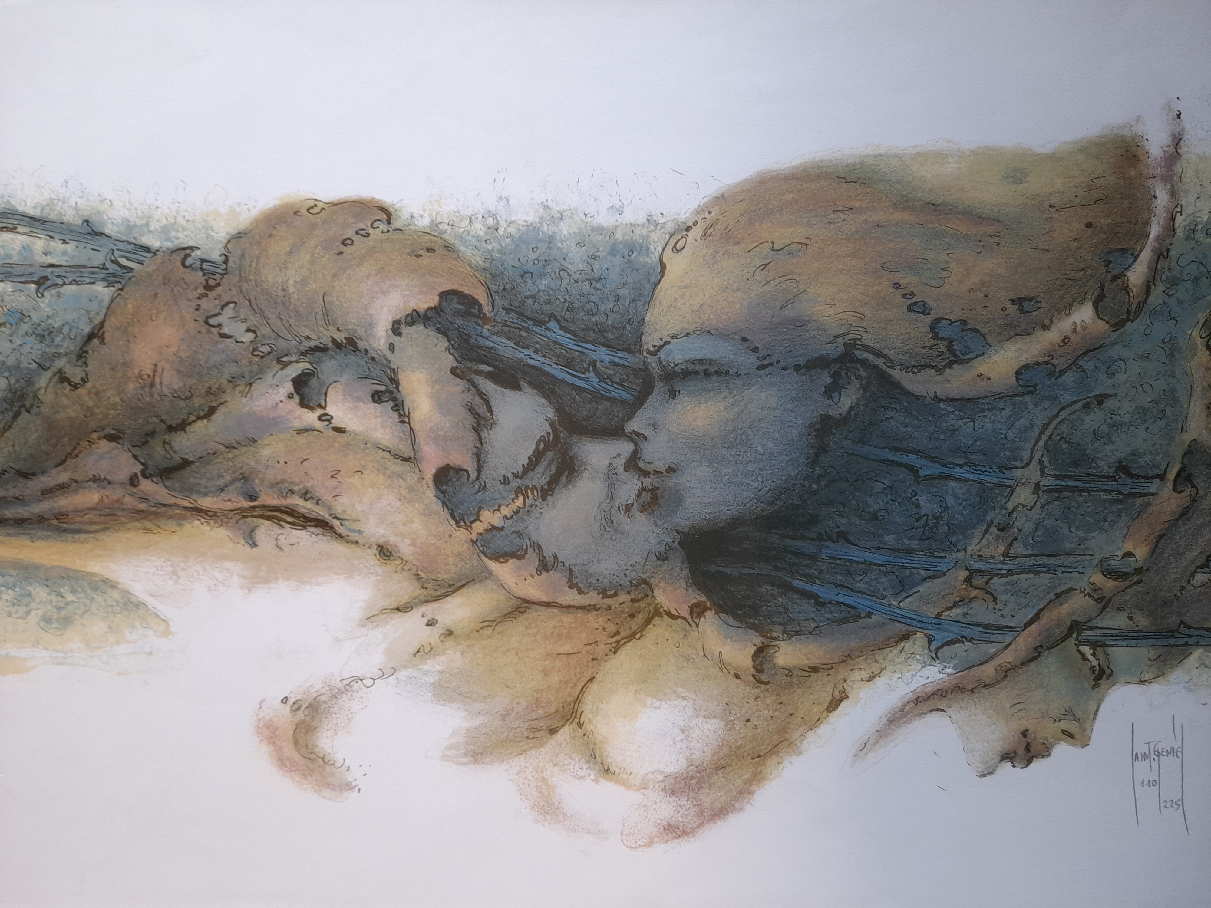 Francis de Saint-Genies, Baiser Francis de Saint-Genies, Baiser