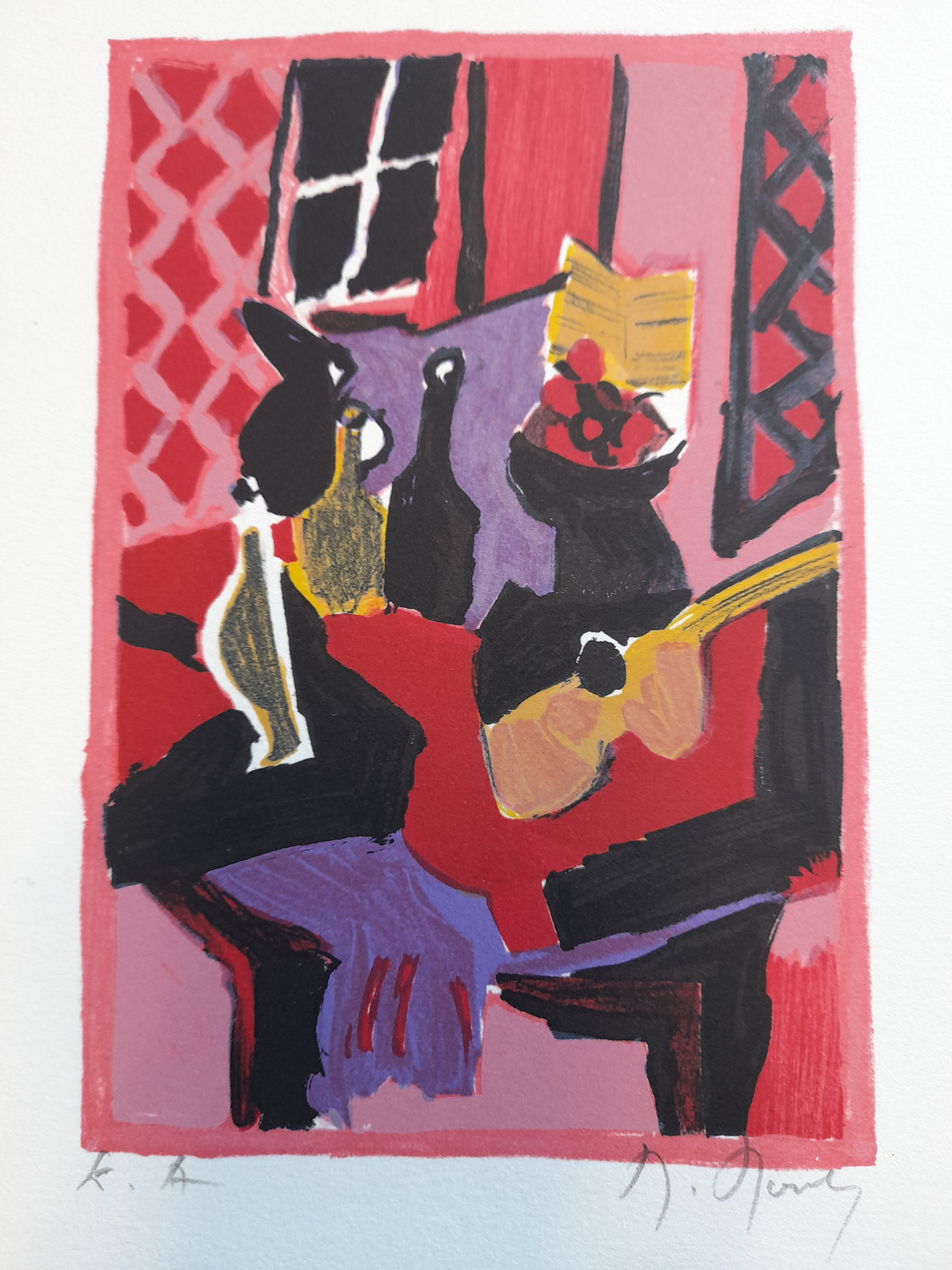 Marcel Mouly, Nature morte à la lucarne Marcel Mouly, Nature morte à la lucarne