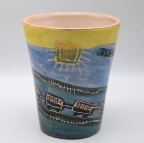 Design, Vase, le train de la vie, Yannick Le Bloas