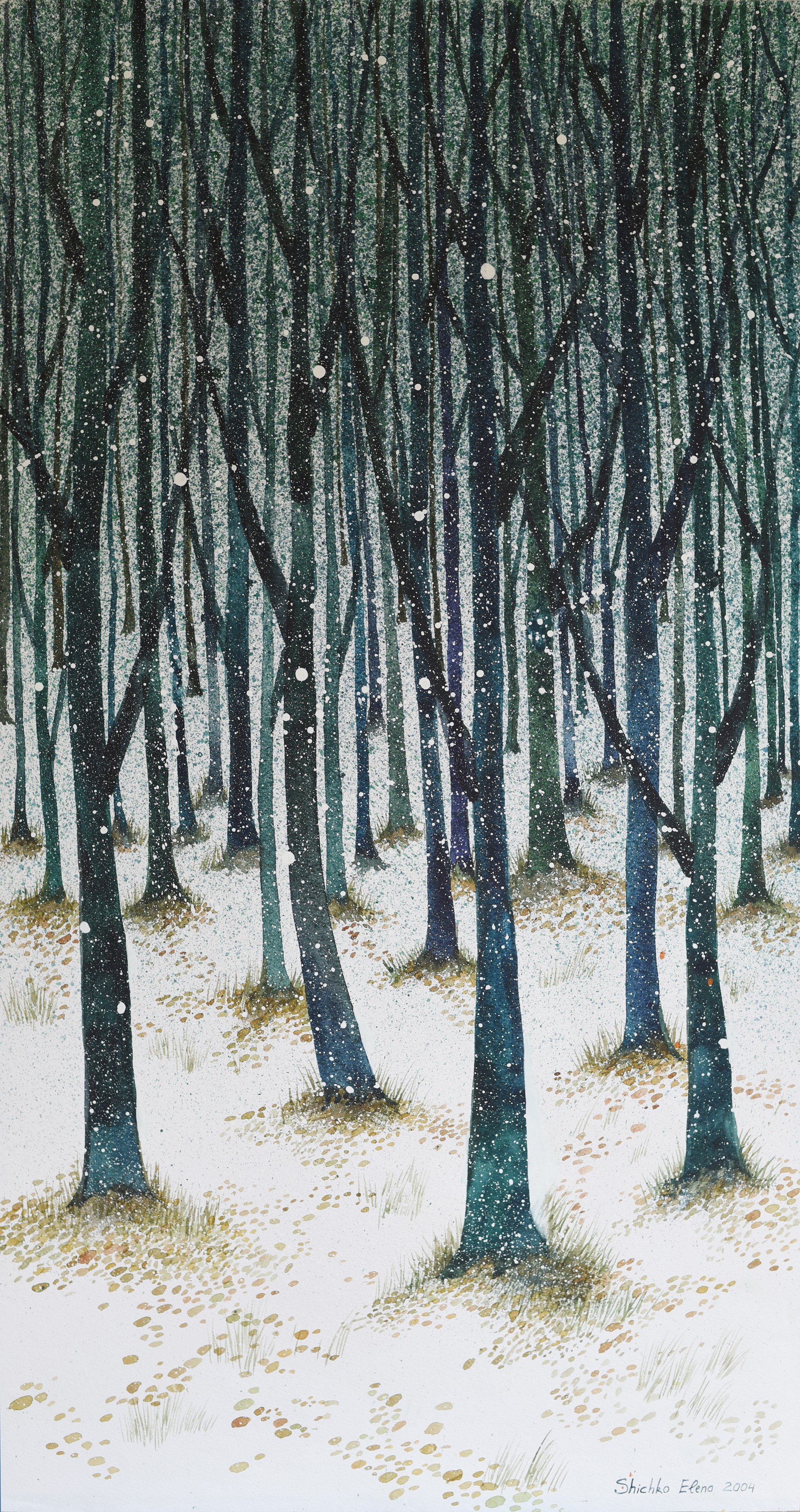Elena Shichko, Blue forest Elena Shichko, Blue forest