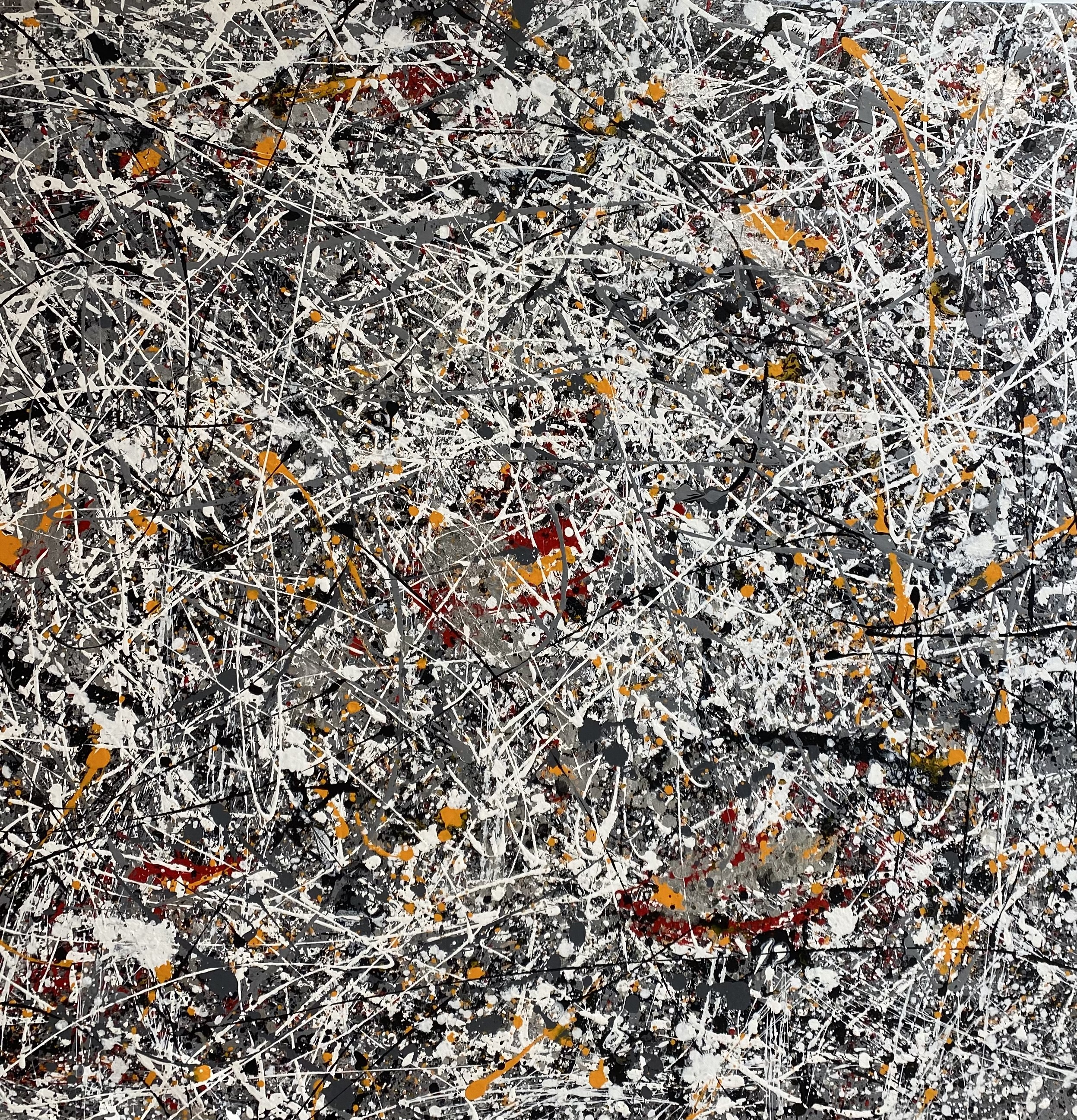 Max Sherman, Grey, yellow and silver Max Sherman, Grey, yellow and silver