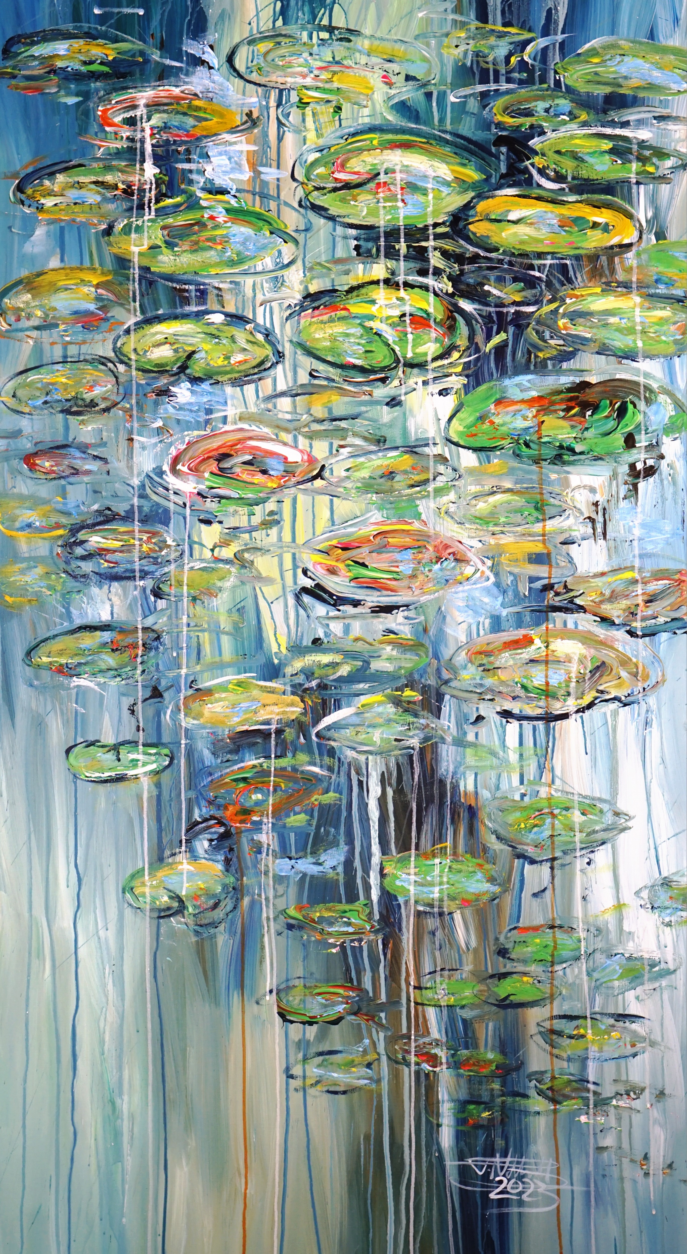 Peter Nottrott, Water Lilies L 1 Peter Nottrott, Water Lilies L 1