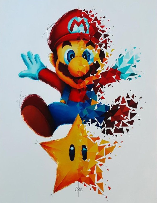 Sabrina Beretta, Super Mario star Sabrina Beretta, Super Mario star
