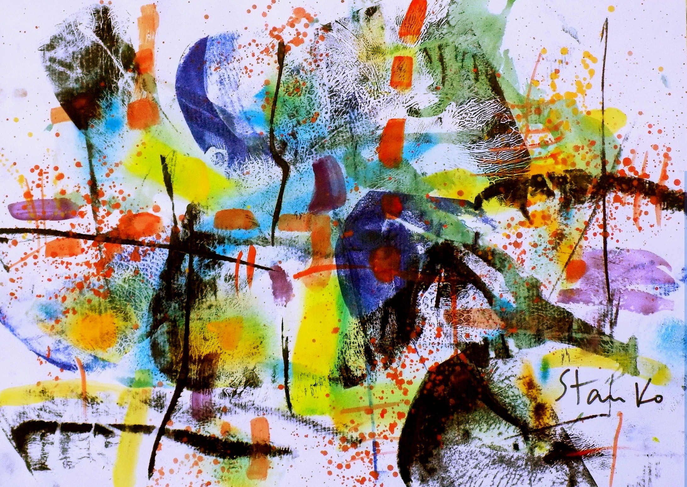 Stanislav Bojankov, Abstract landscape-XIV Stanislav Bojankov, Abstract landscape-XIV