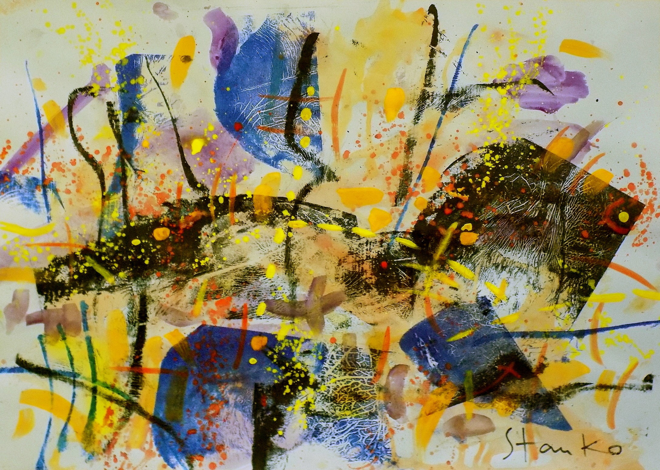Stanislav Bojankov, Abstract landscape-XXI Stanislav Bojankov, Abstract landscape-XXI