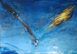 Peinture, Bird of victory, Tetiana Tarasenko