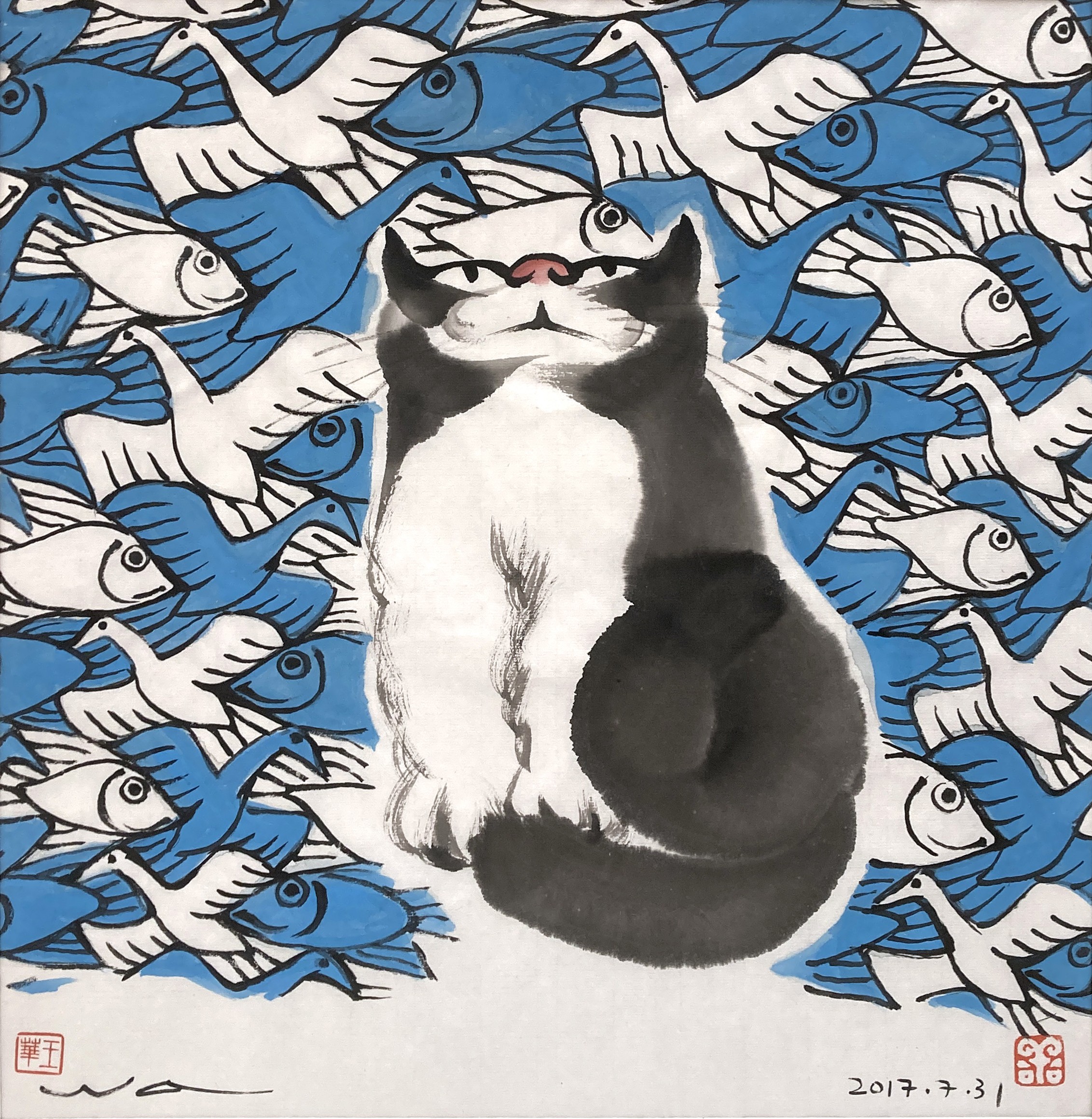Wong Wa, Le chat d'Escher Wong Wa, Le chat d'Escher