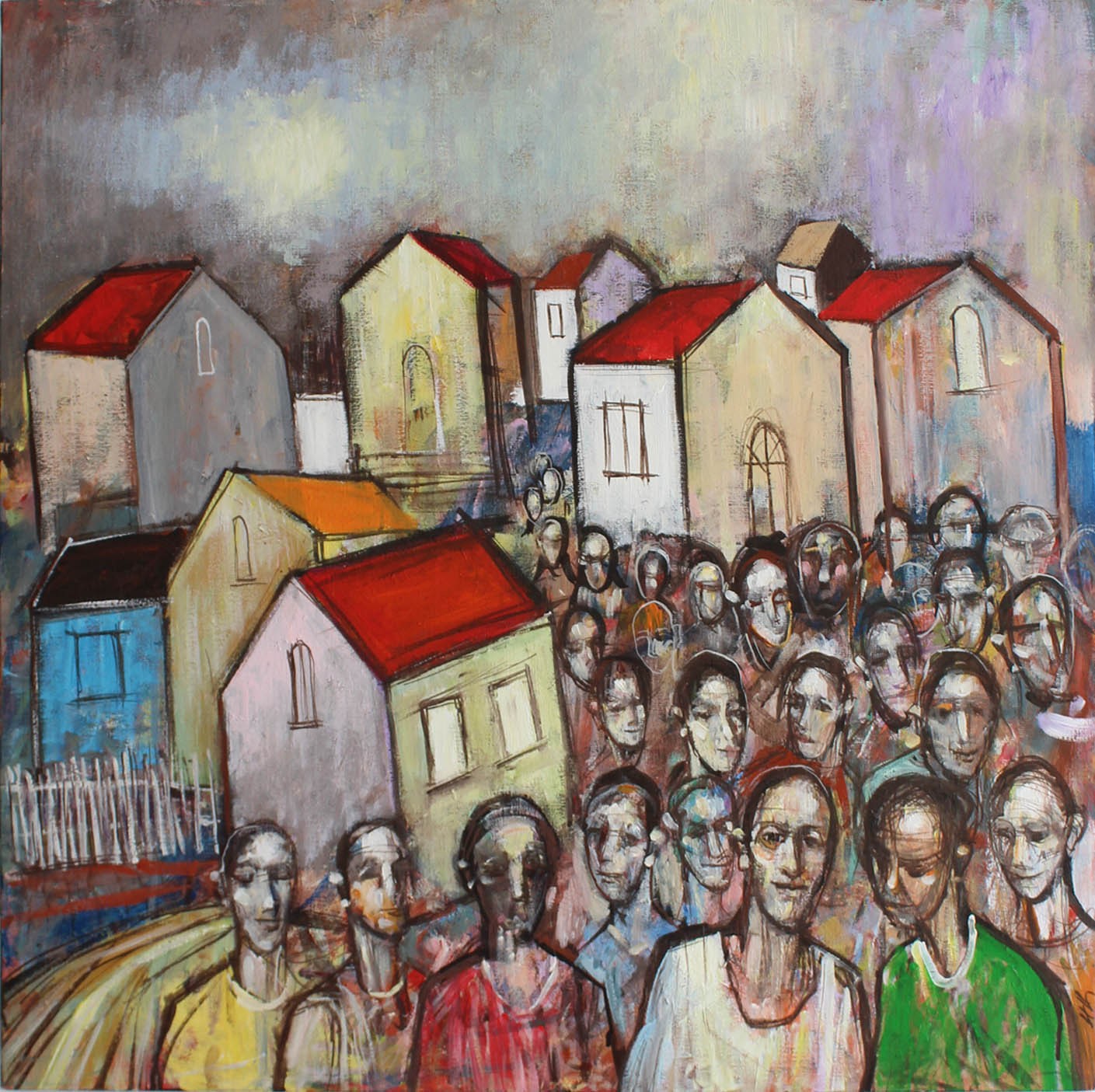 Ivan Tzonev, La foule Ivan Tzonev, La foule