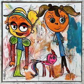 Painting, Pop Art - Children, Eka Peradze