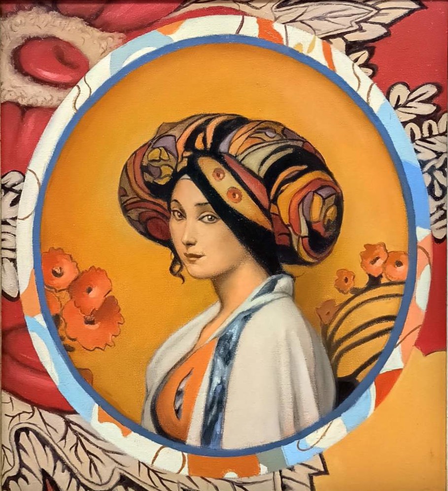 Plamen Ovcharov, The girl with the turban Plamen Ovcharov, The girl with the turban