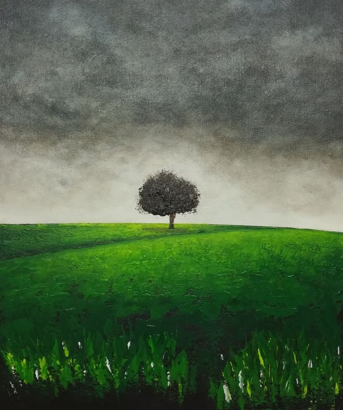 Nadine de Lespinats, Arbre sous orage Nadine de Lespinats, Arbre sous orage