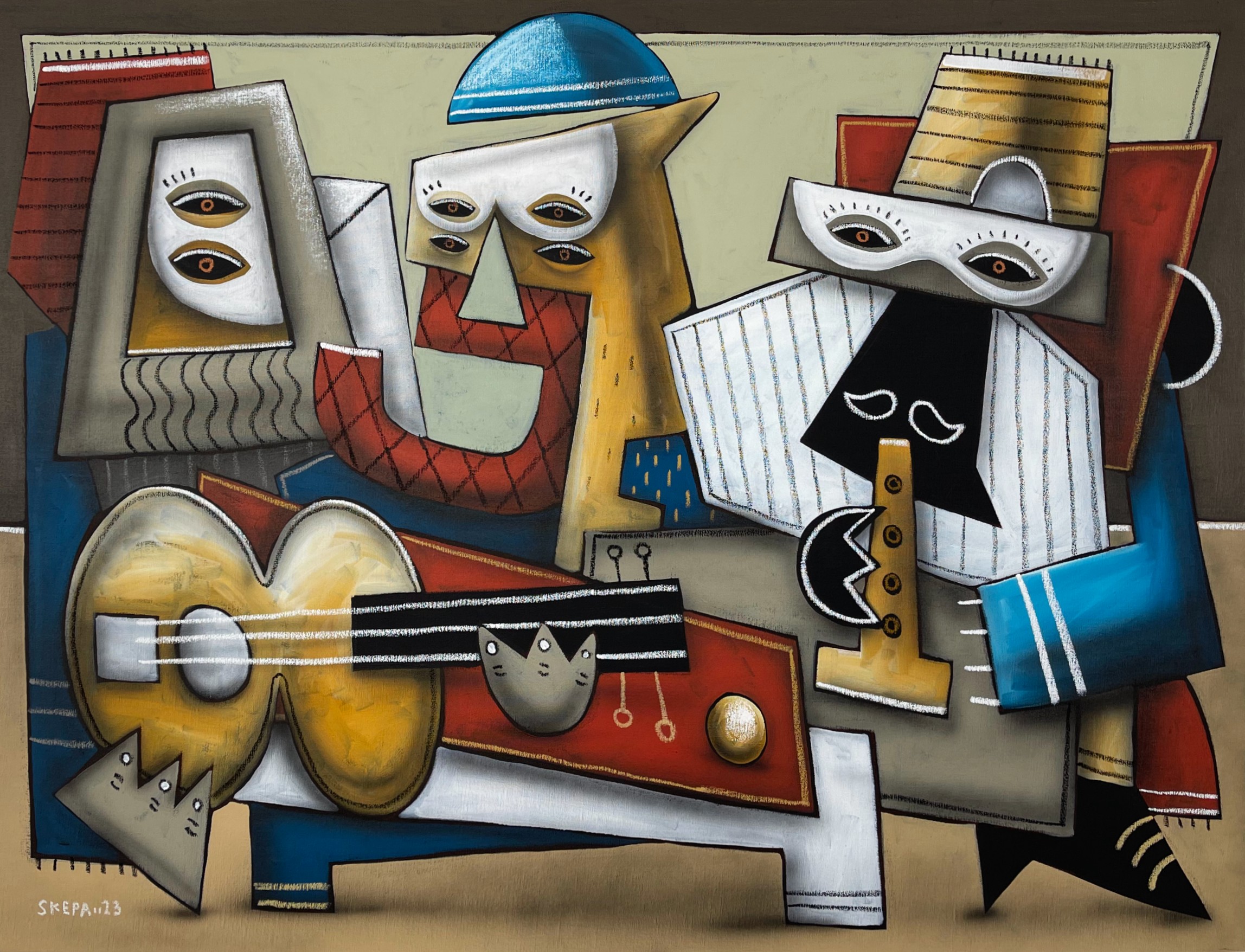 Skepa, Les quatre musiciens Skepa, Les quatre musiciens