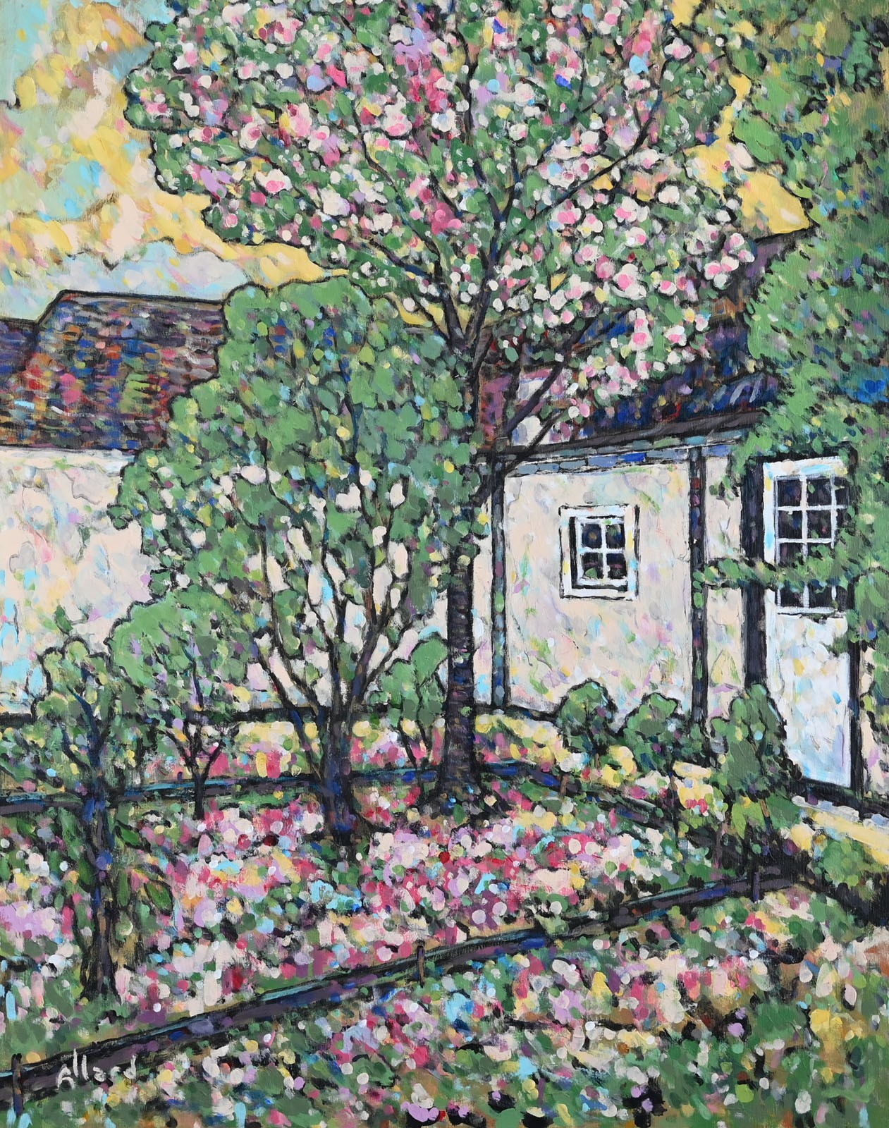 Pierre Allard, Les pétales au fond du jardin Pierre Allard, Les pétales au fond du jardin
