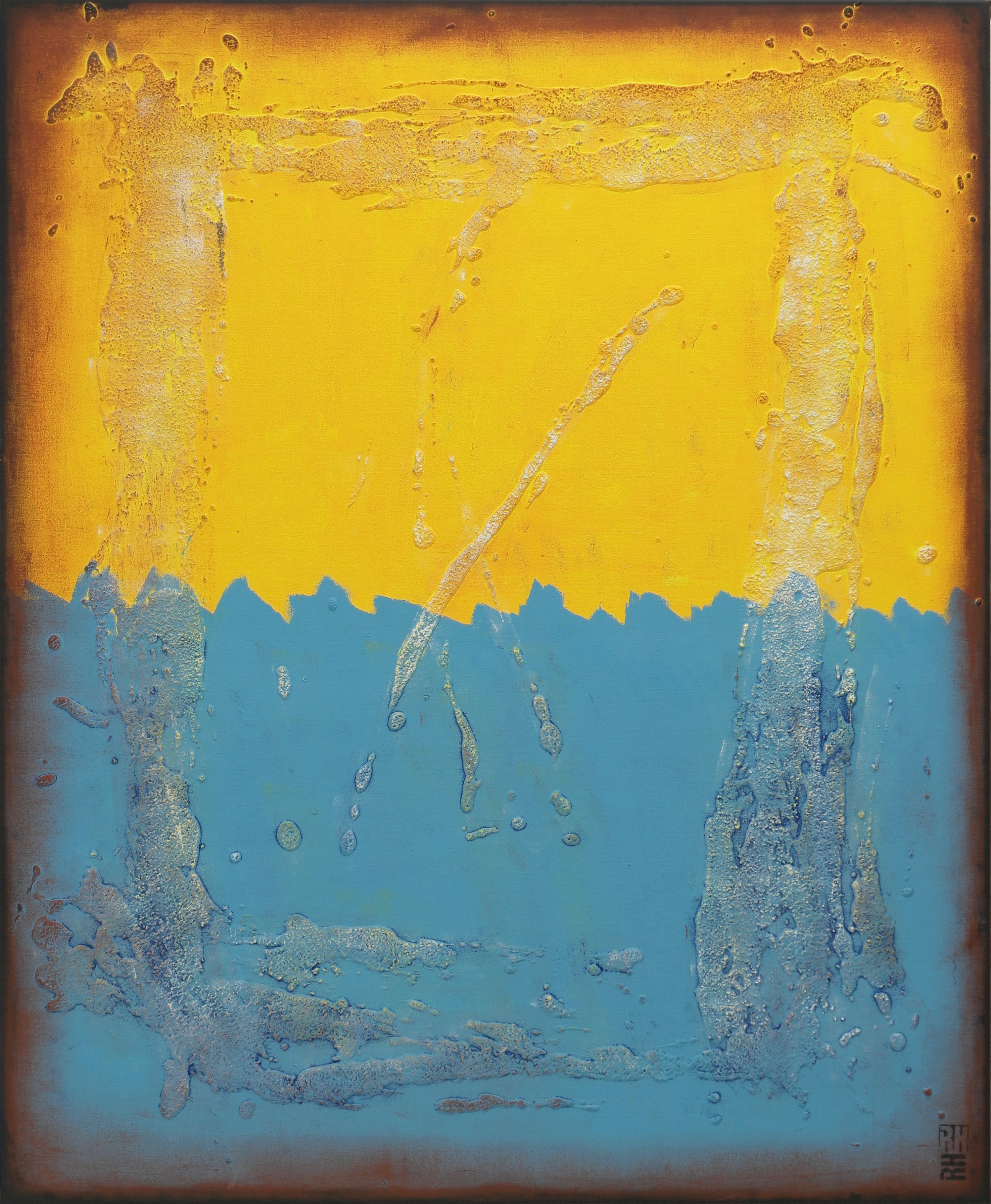 Ronald Hunter, Once in Yellow & Blue Ronald Hunter, Once in Yellow & Blue