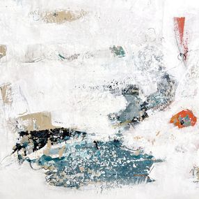 Painting, Le blanc géométrique, Isabelle Fournet