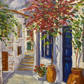Gemälde, Mikonos, AVEL Muñoz