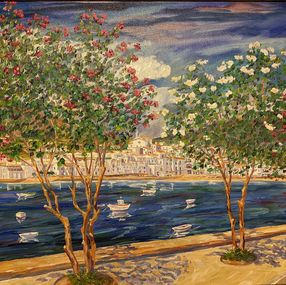 Painting, Cadaques, AVEL Muñoz
