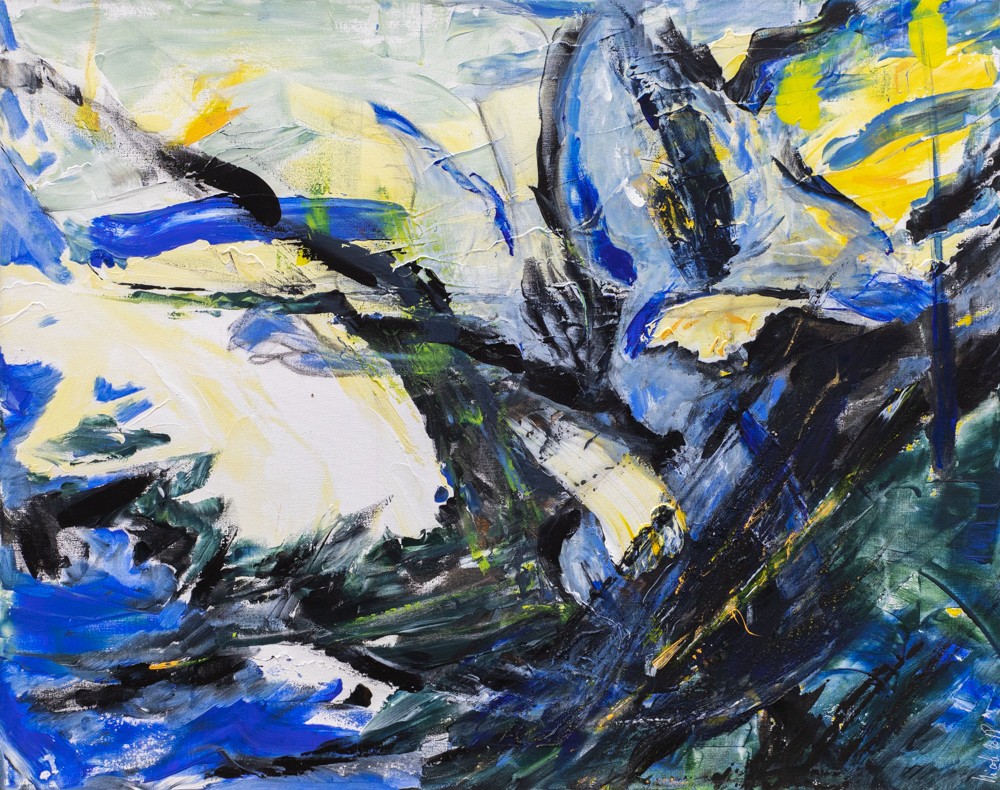 Nicole Gérard, Kaolak - Paysage abstrait Nicole Gérard, Kaolak - Paysage abstrait