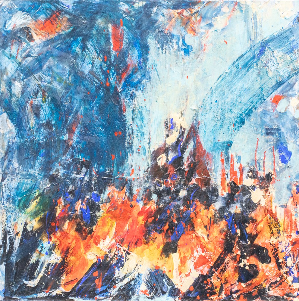 Nicole Gérard, Mouvement - Abstraction Nicole Gérard, Mouvement - Abstraction