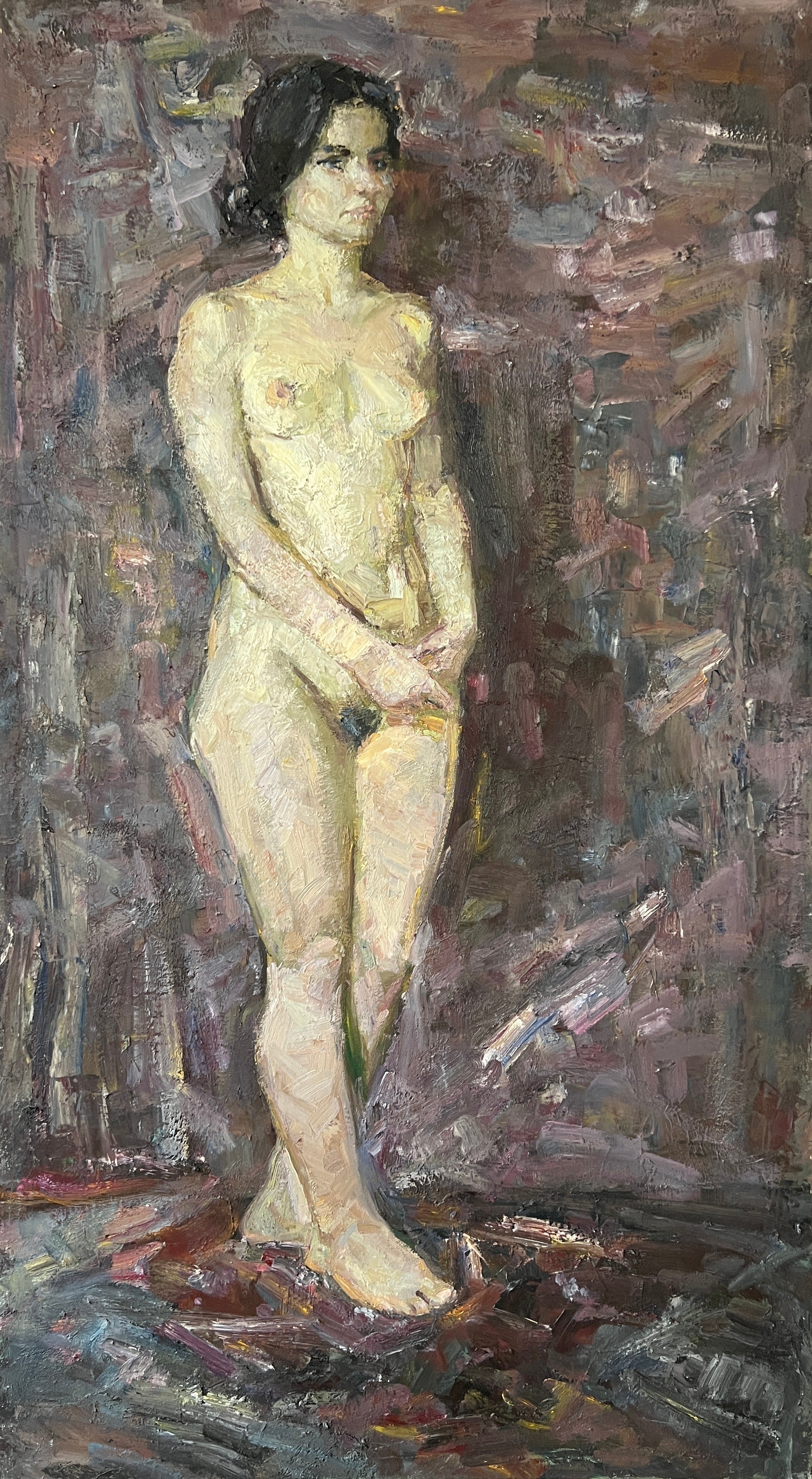 Zakhar Shevchuk, Nude girl posing Zakhar Shevchuk, Nude girl posing