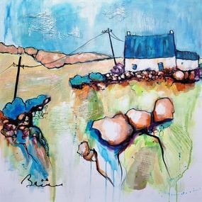 Painting, Dans la lande, Patrick Briere
