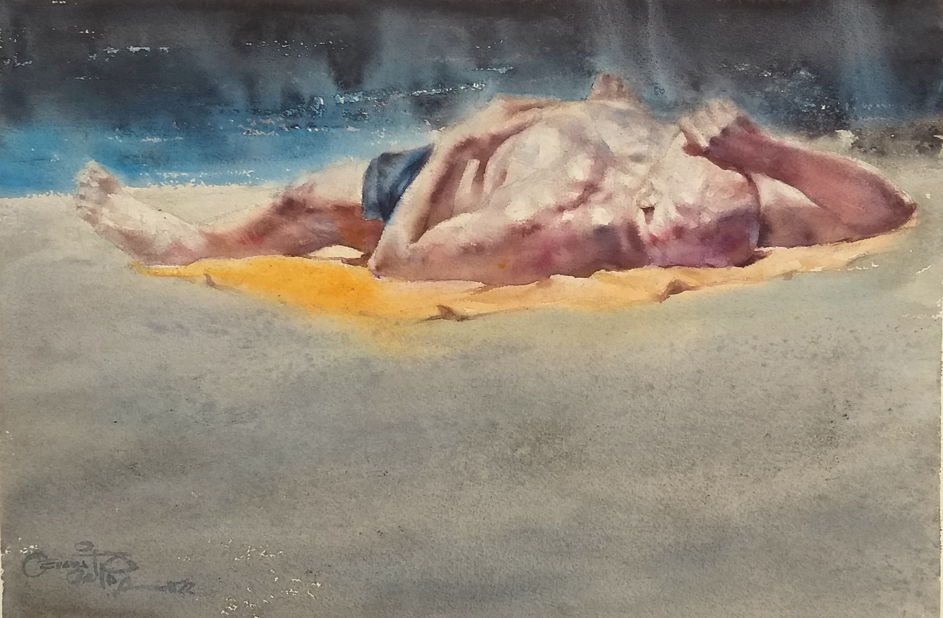 Evaristo Callo, Recharging batteries Evaristo Callo, Recharging batteries