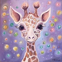 Peinture, Giraffe, Olga Volna