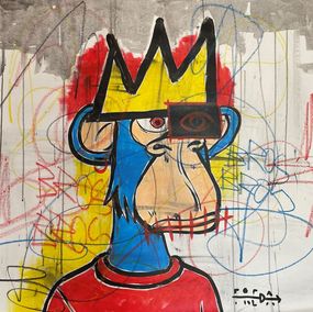 Gemälde, Rare Bored Ape Street Art 1, Freda People Art