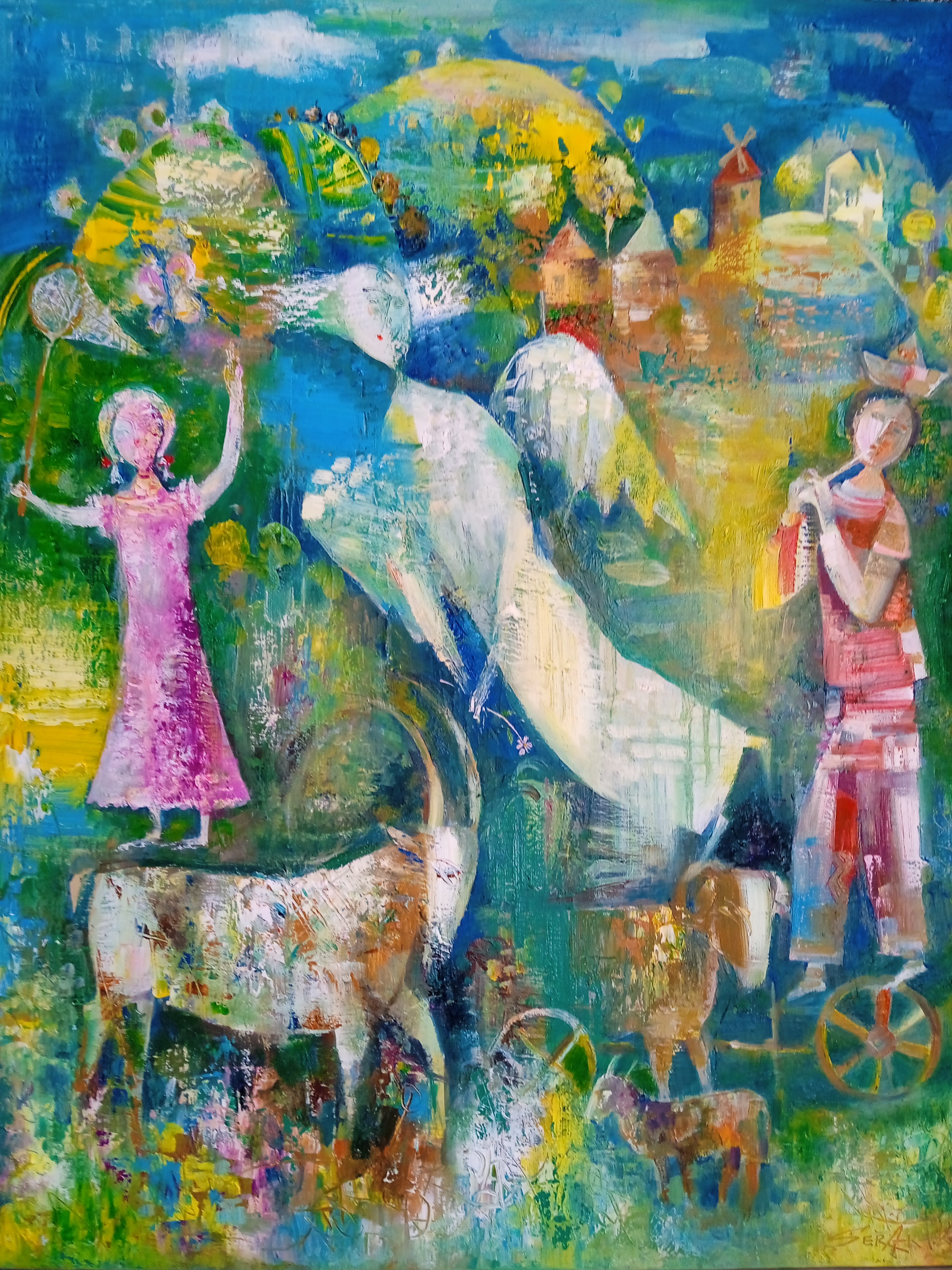 Seyran Gasparyan, Spring morning Seyran Gasparyan, Spring morning