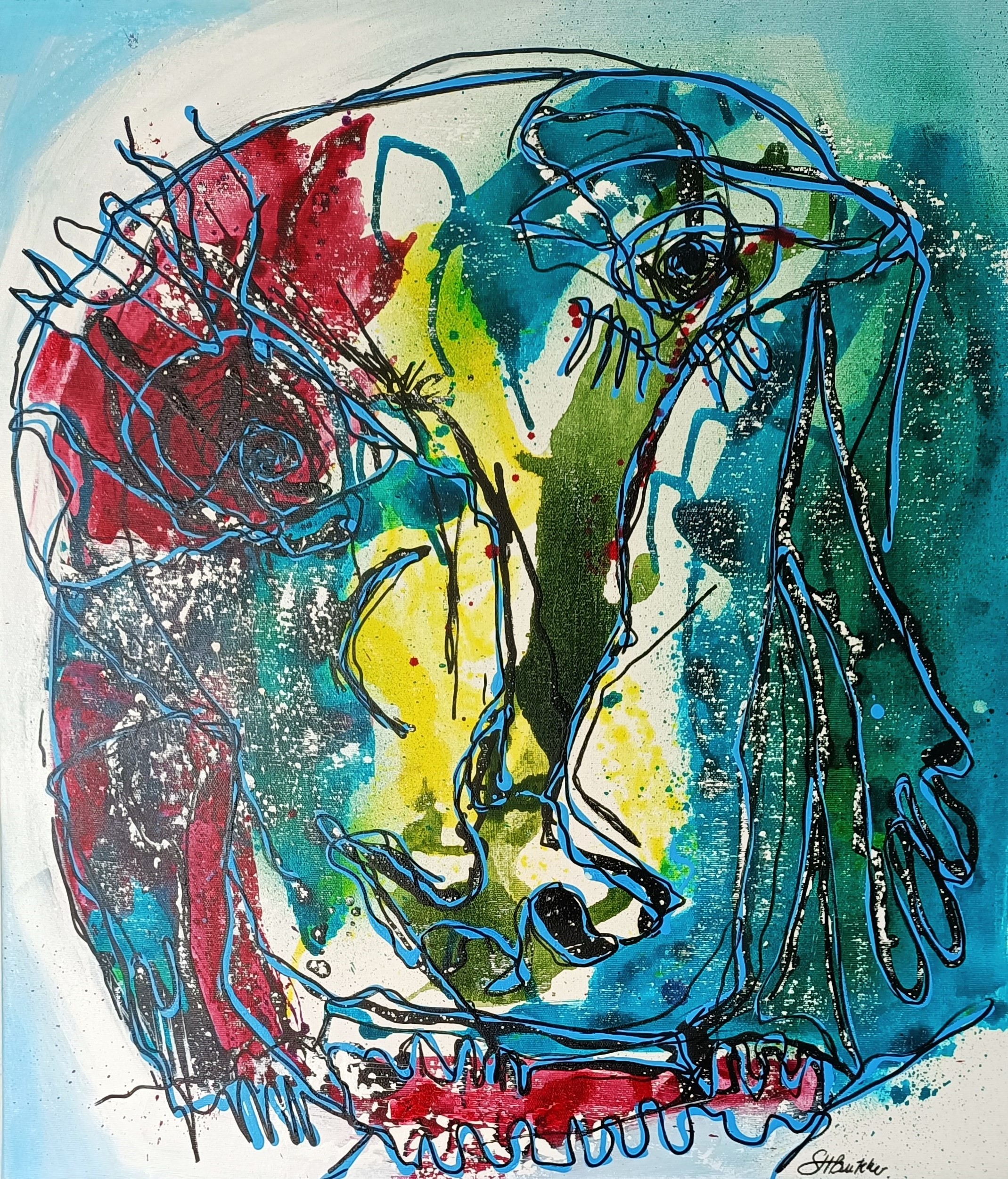 Susanne Butcher, Ripple colour II Susanne Butcher, Ripple colour II