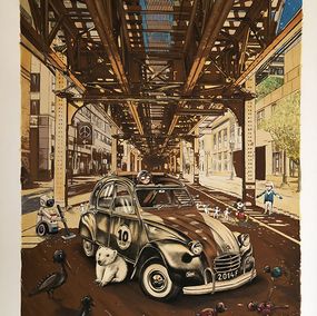 Print, La 2 CV, Teddy Gardez