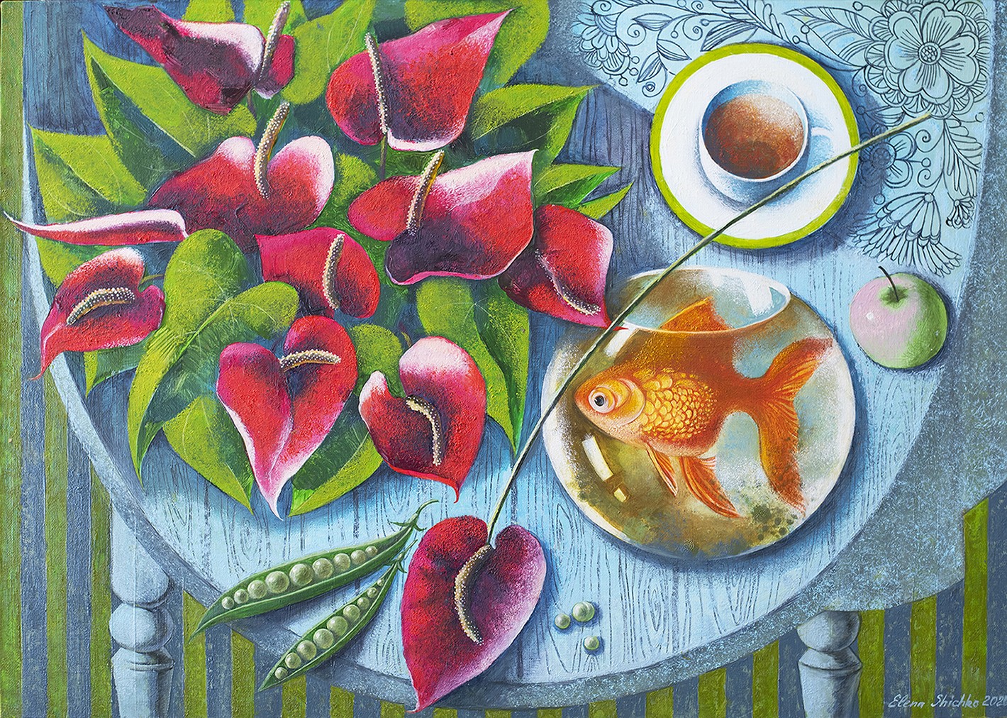 Elena Shichko, Golden fish Elena Shichko, Golden fish