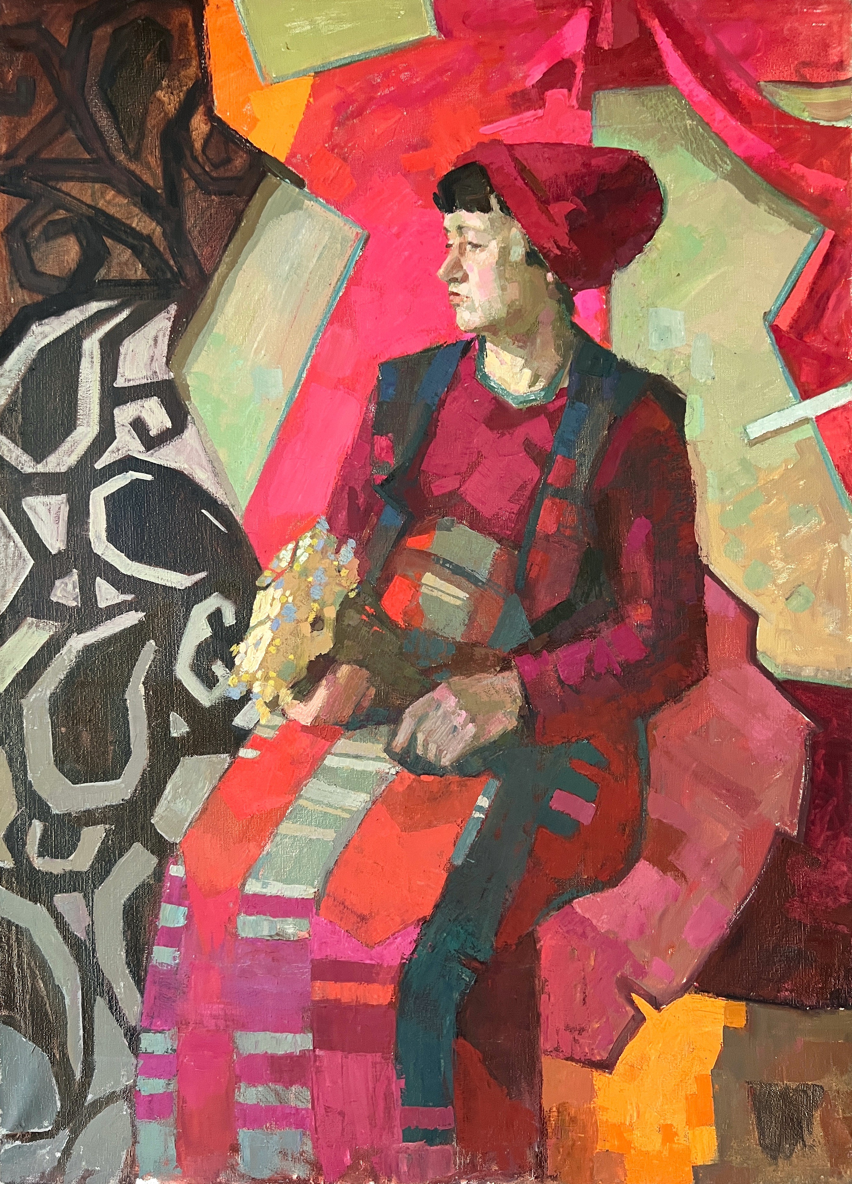 Zakhar Shevchuk, Portrait in Geometric Symphony Zakhar Shevchuk, Portrait in Geometric Symphony