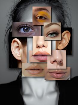 Print, “Pixelated Identity”, Sephora Venites