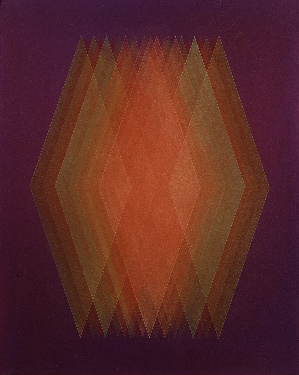 Bernadette Jiyong Frank, Prism (Purple-Copper Orange) Bernadette Jiyong Frank, Prism (Purple-Copper Orange)