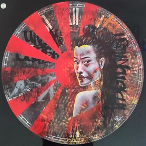 Gemälde, Urban geisha, Sylvie Cappe