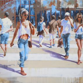 Peinture, Crosswalk, Sylvie Julkowski-Egard