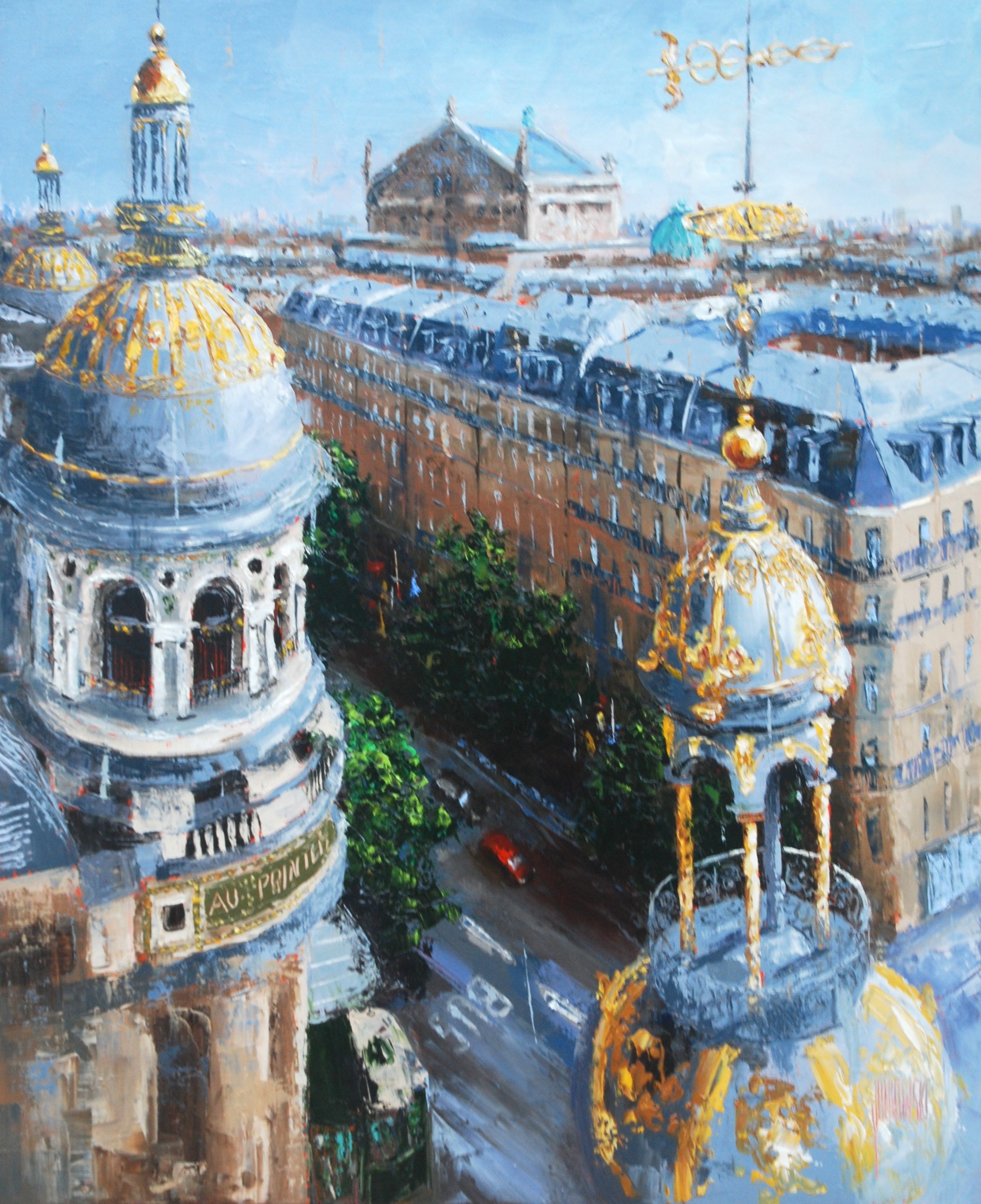 Sylvie Julkowski-Egard, Rooftop du printemps Sylvie Julkowski-Egard, Rooftop du printemps