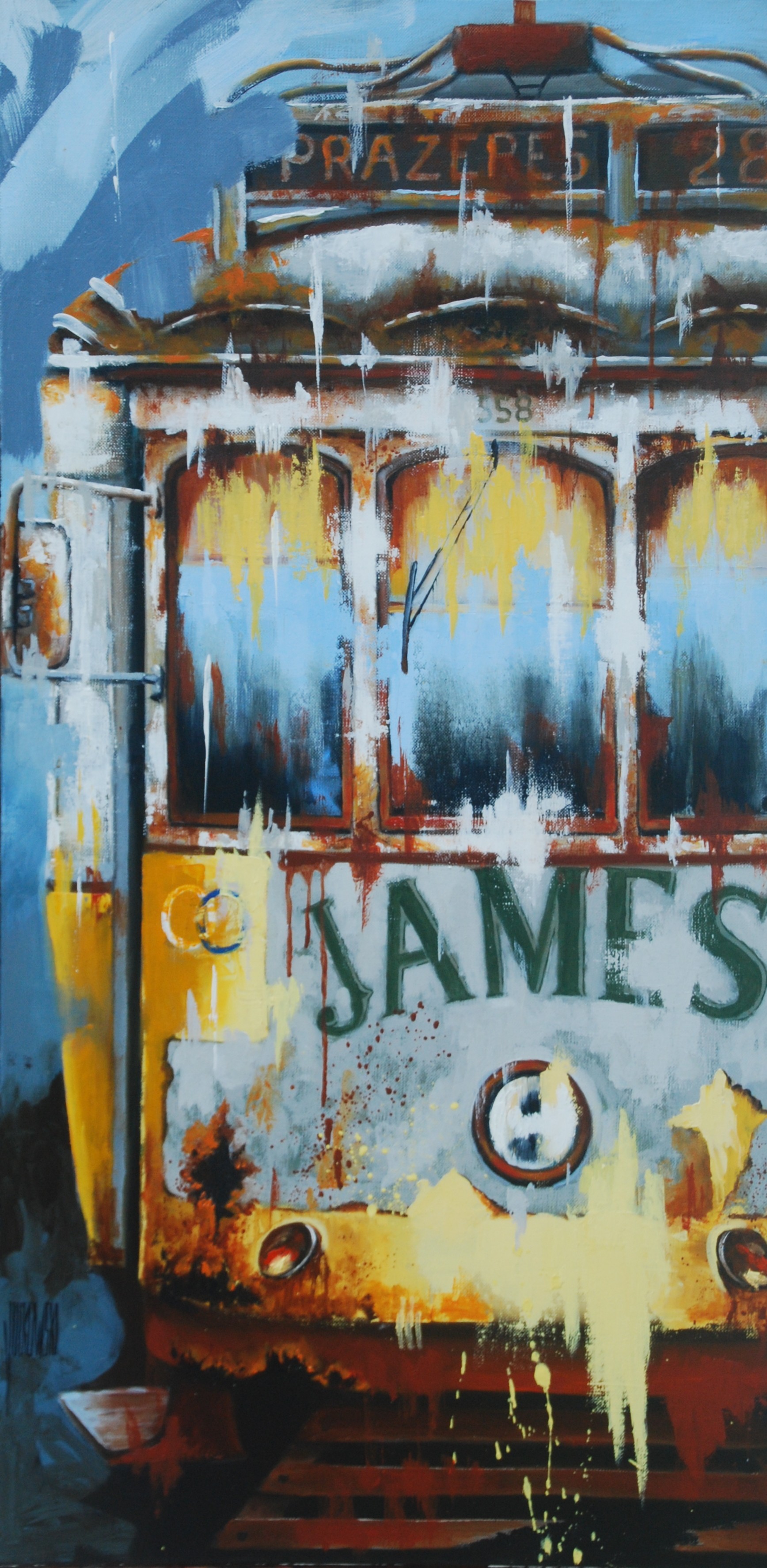 Sylvie Julkowski-Egard, Tramway jaune Sylvie Julkowski-Egard, Tramway jaune