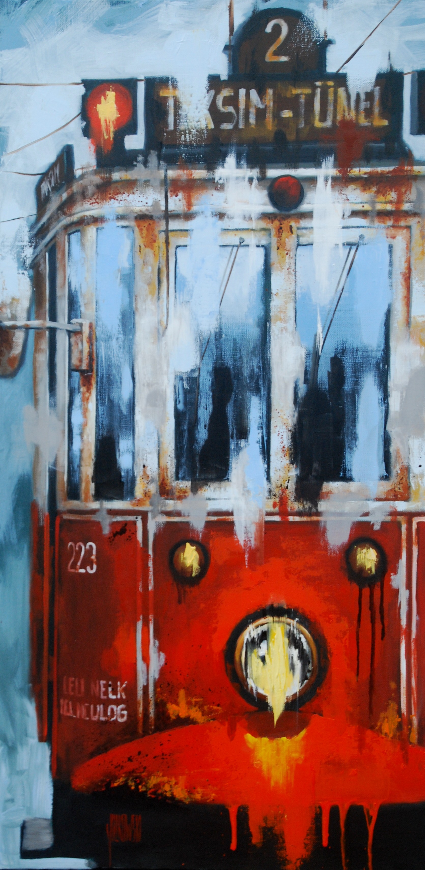 Sylvie Julkowski-Egard, Tramway rouge Sylvie Julkowski-Egard, Tramway rouge