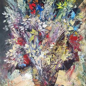 Pintura, Abstract flowers, Kamo Atoyan