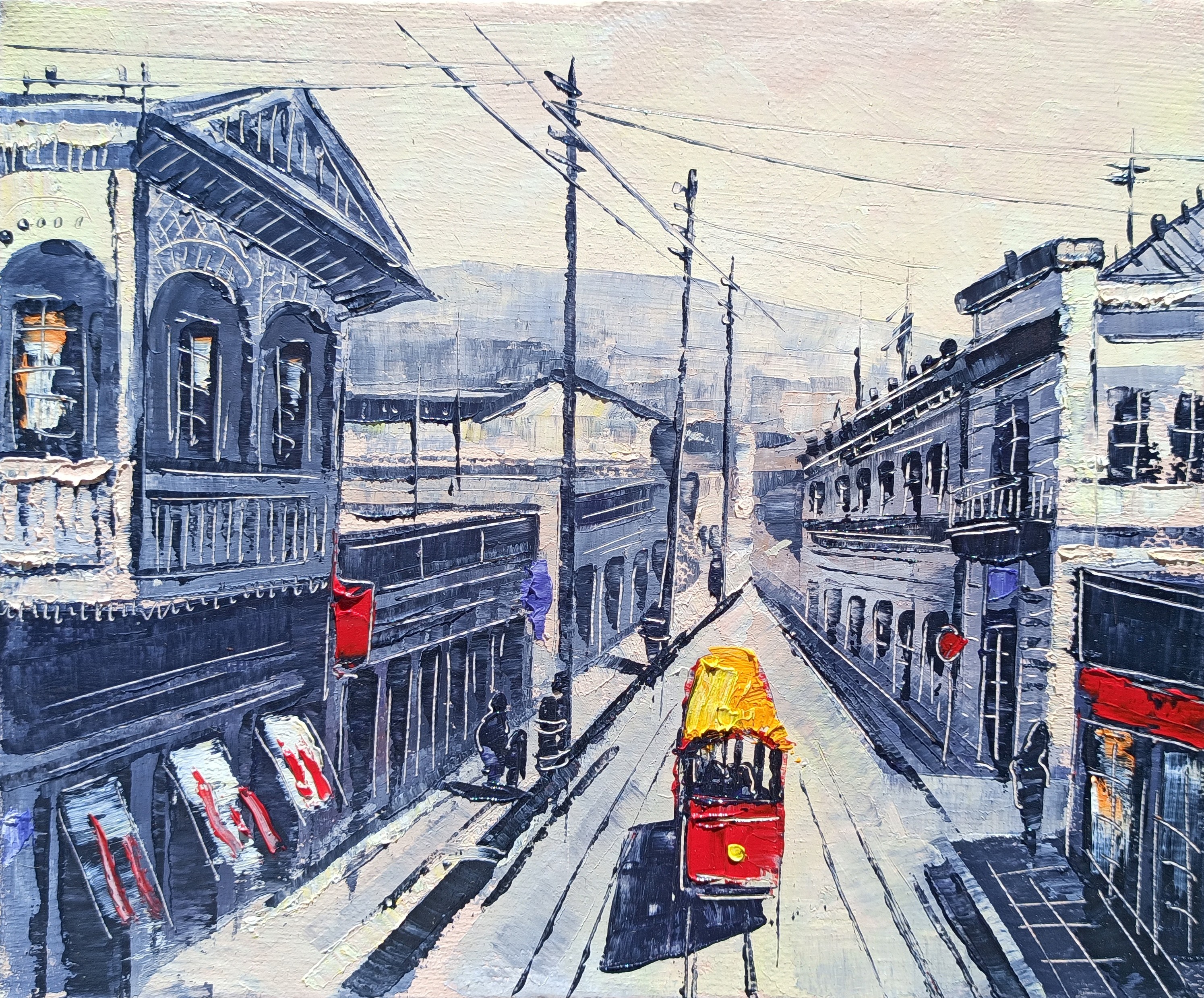 Narek Qochunc, The tram (1) Narek Qochunc, The tram (1)