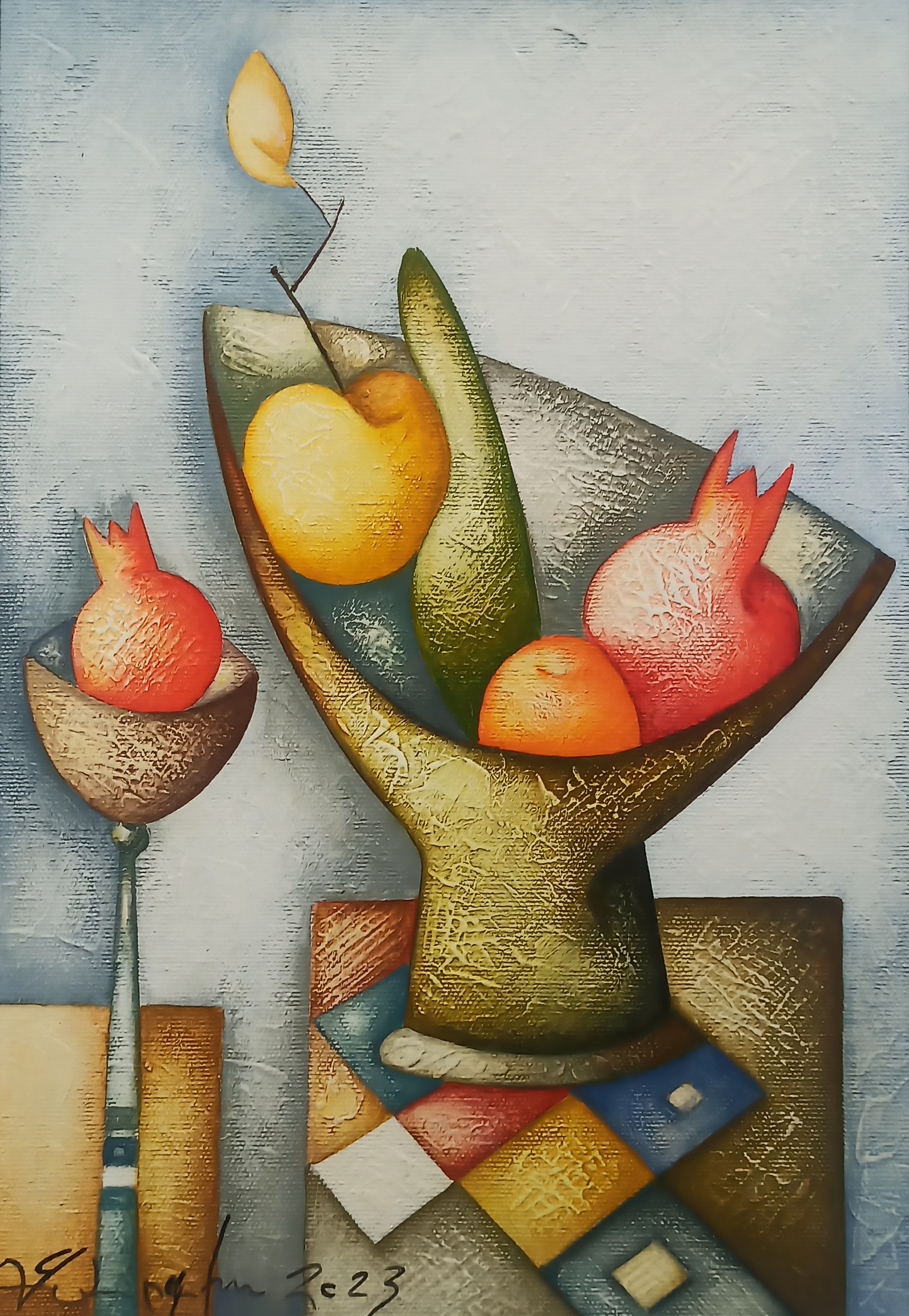 Sargis Zaqaryan, Naive still life Sargis Zaqaryan, Naive still life