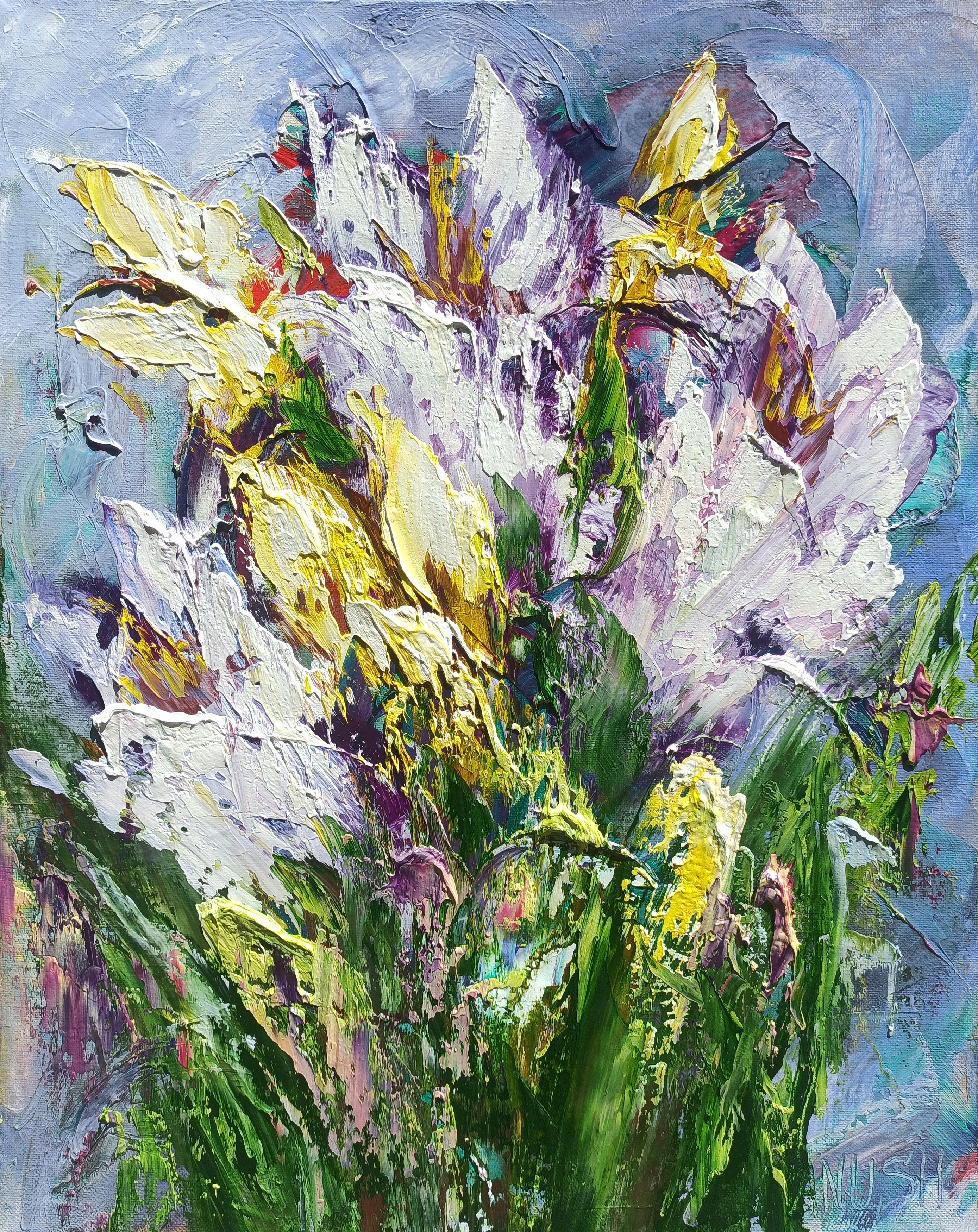 Anush Emiryan, Abstract lilies(1) Anush Emiryan, Abstract lilies(1)