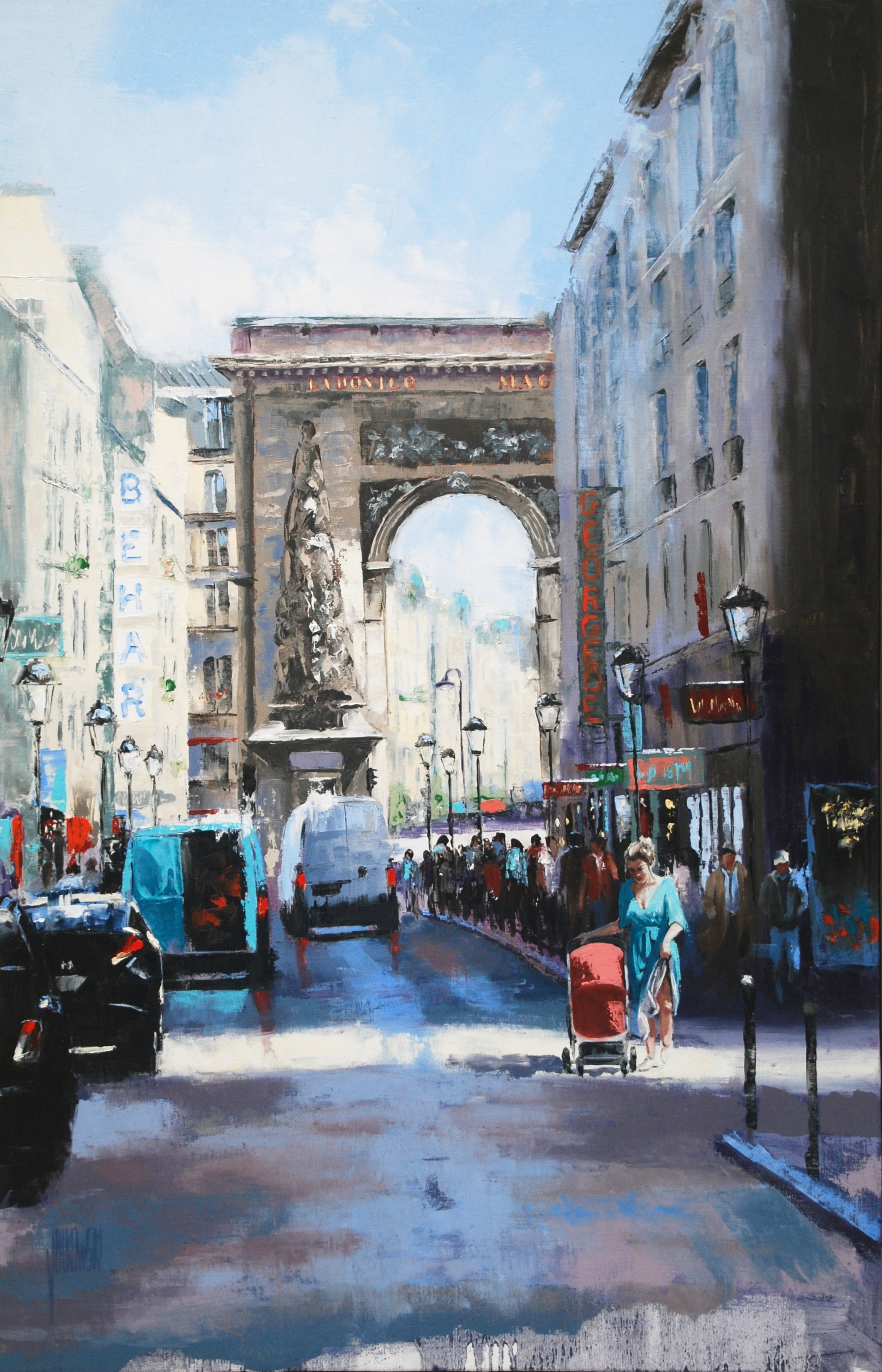 Sylvie Julkowski-Egard, Porte Saint Denis Sylvie Julkowski-Egard, Porte Saint Denis