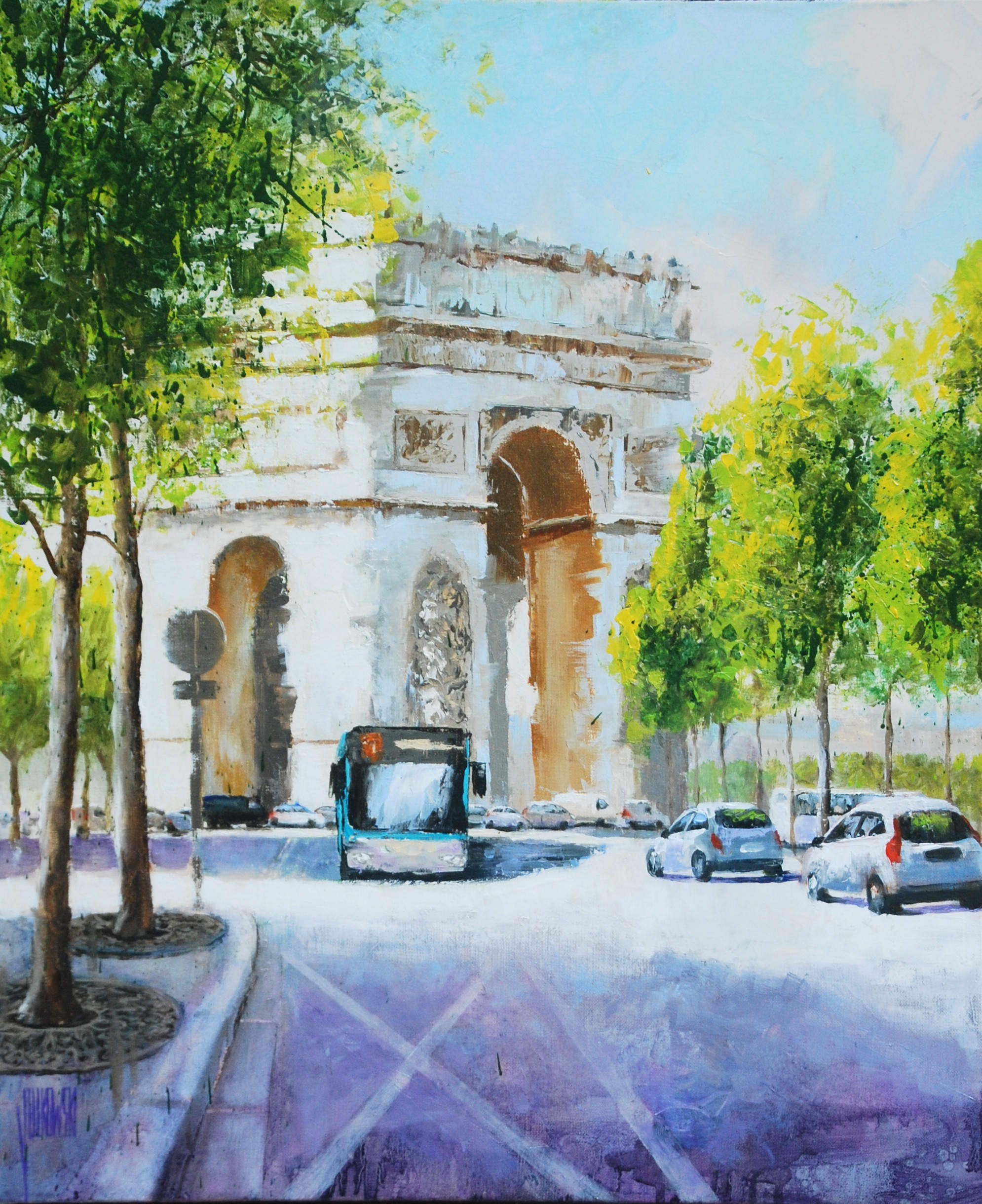Sylvie Julkowski-Egard, Place de l'Etoile Sylvie Julkowski-Egard, Place de l'Etoile