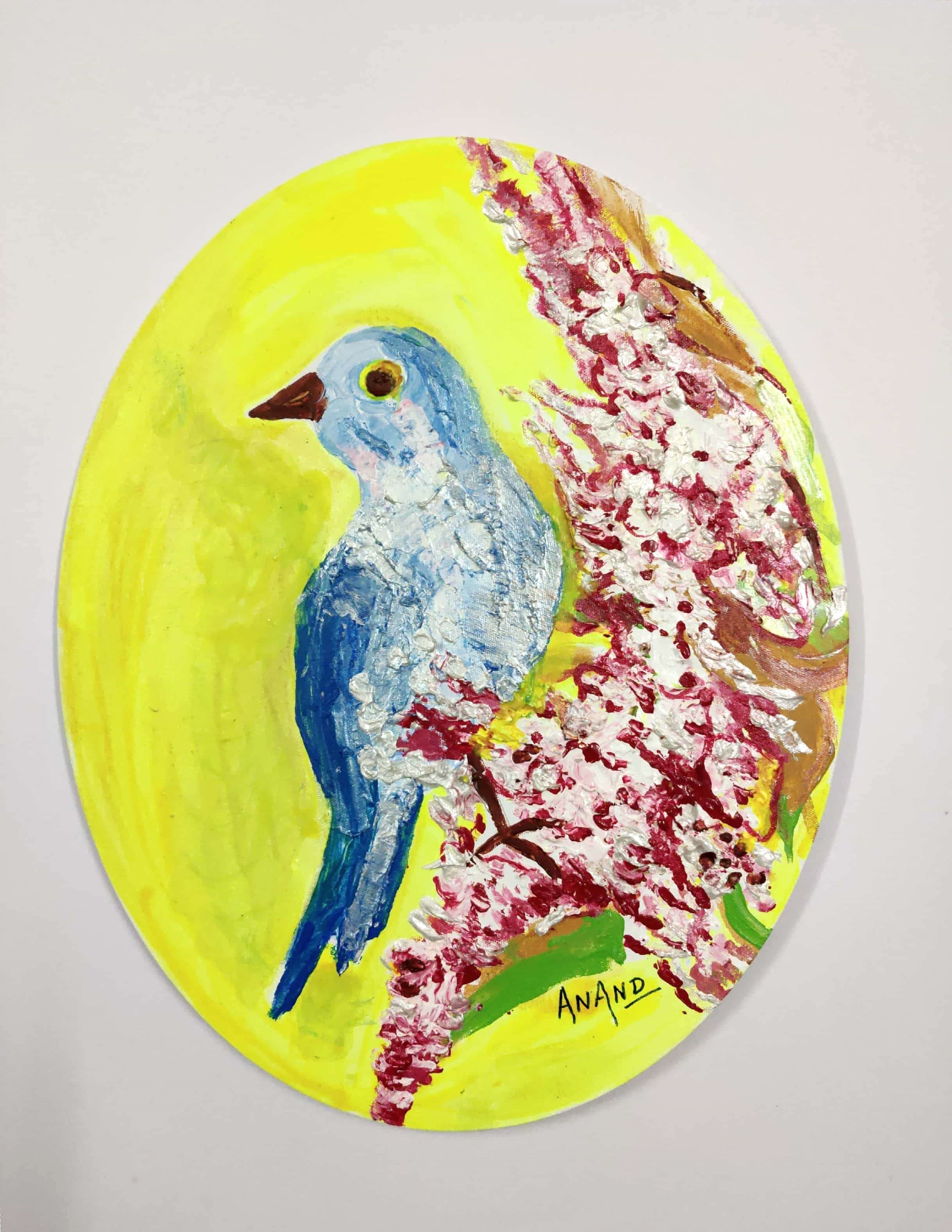 Anand Manchiraju, Blue bird Anand Manchiraju, Blue bird