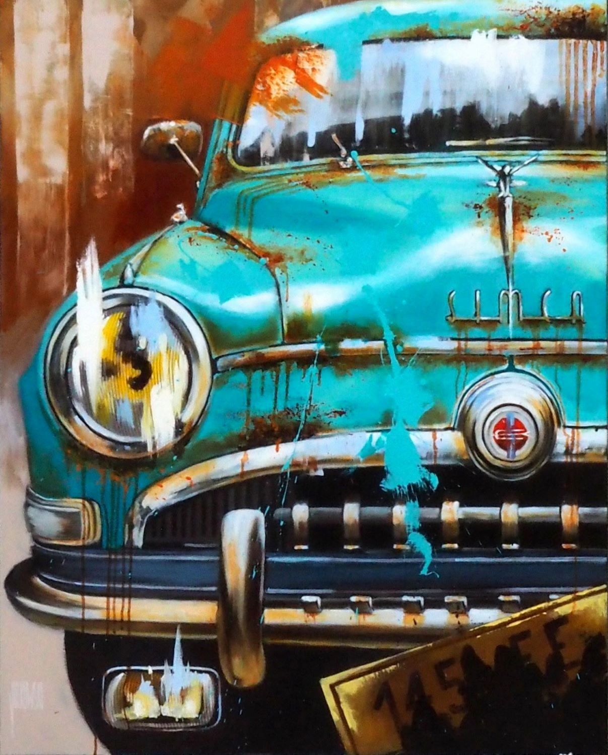 Sylvie Julkowski-Egard, Simca 9 Deluxe Sylvie Julkowski-Egard, Simca 9 Deluxe